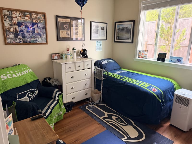 A resident room at Radiant Living