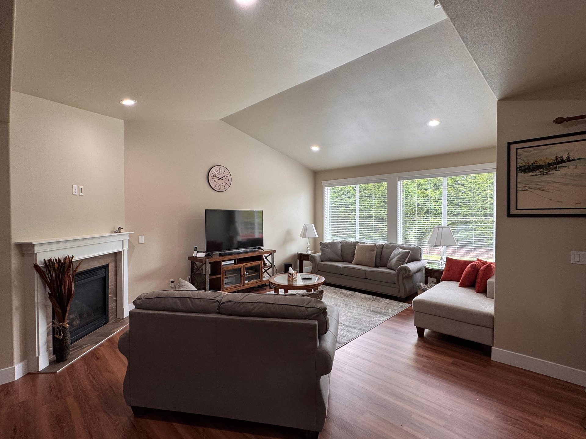 The living room at Radiant Living Family Care